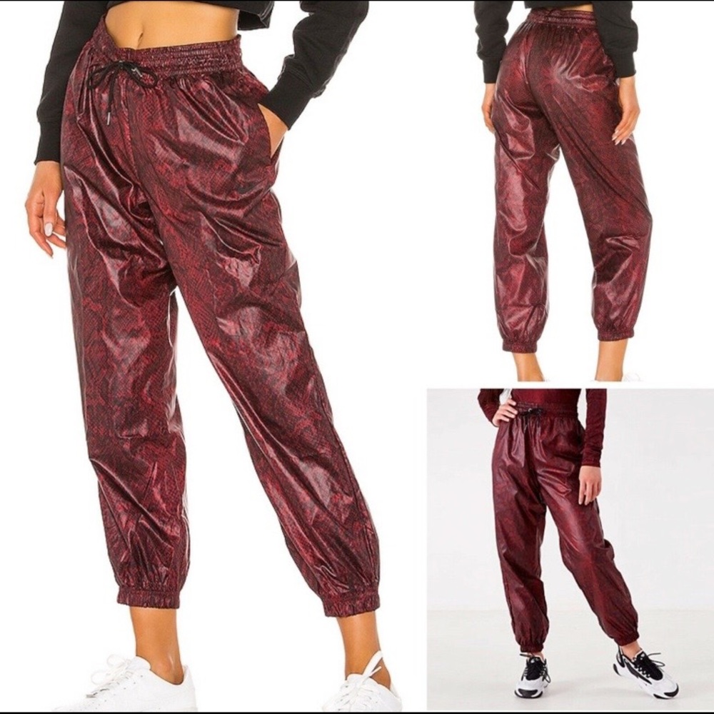 Nike Red snake skin jogger